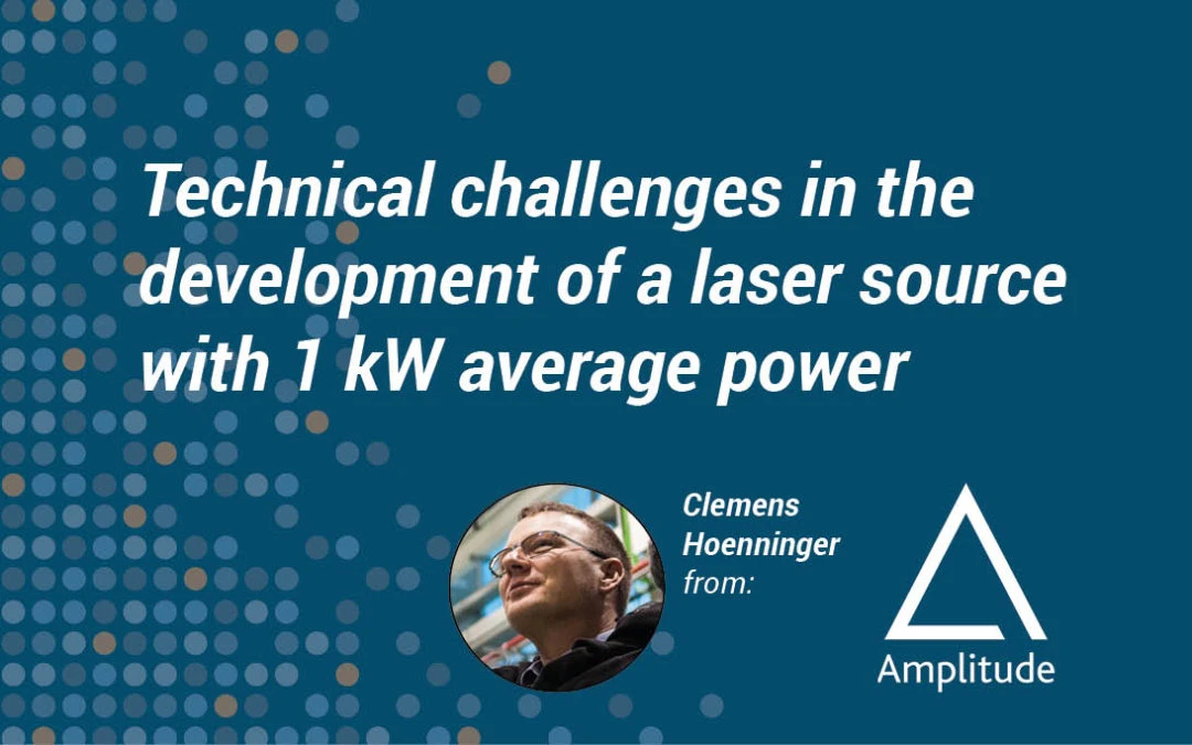 Technical challenges in the development of a laser source with 1 kW average power